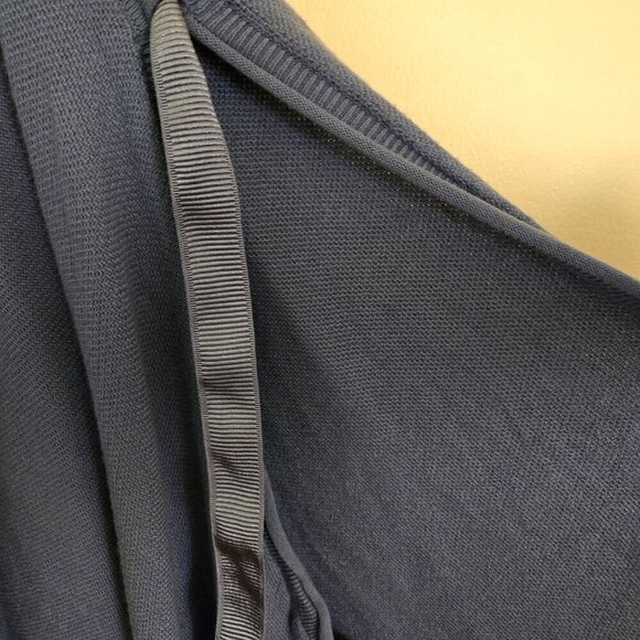 Lululemon Hearts Compass Poncho Blue Denim Cashmere Blend One Size Fits Most - Picture 7 of 10